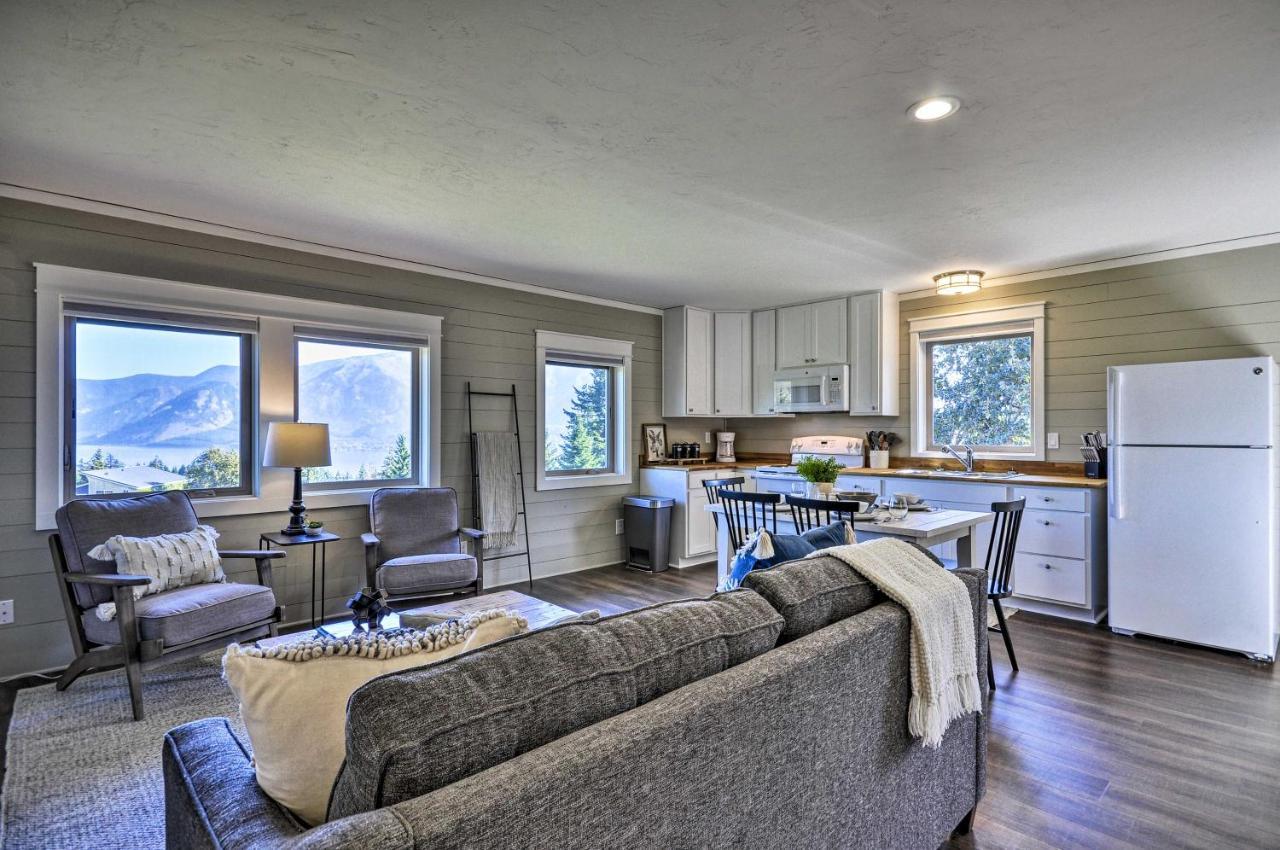 Scenic Studio With Loft And View Of The Columbia River Carson Esterno foto