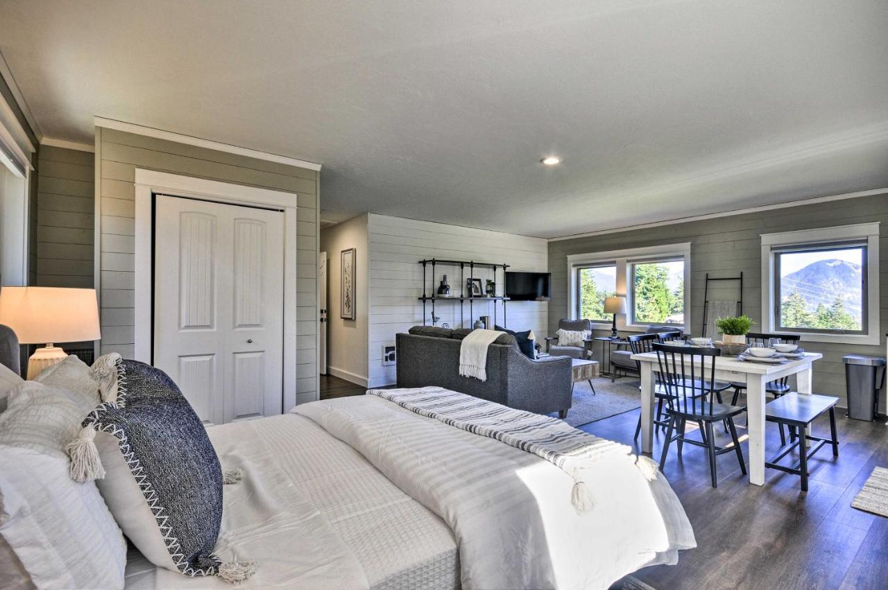 Scenic Studio With Loft And View Of The Columbia River Carson Esterno foto